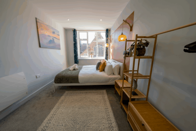 Master Bedroom showing whole room